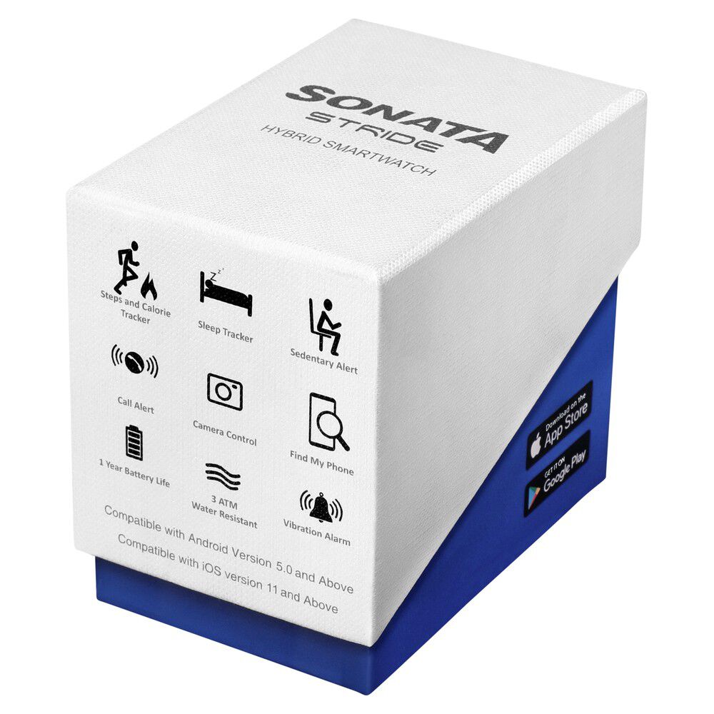 Sonata stride pro best sale hybrid smartwatch review