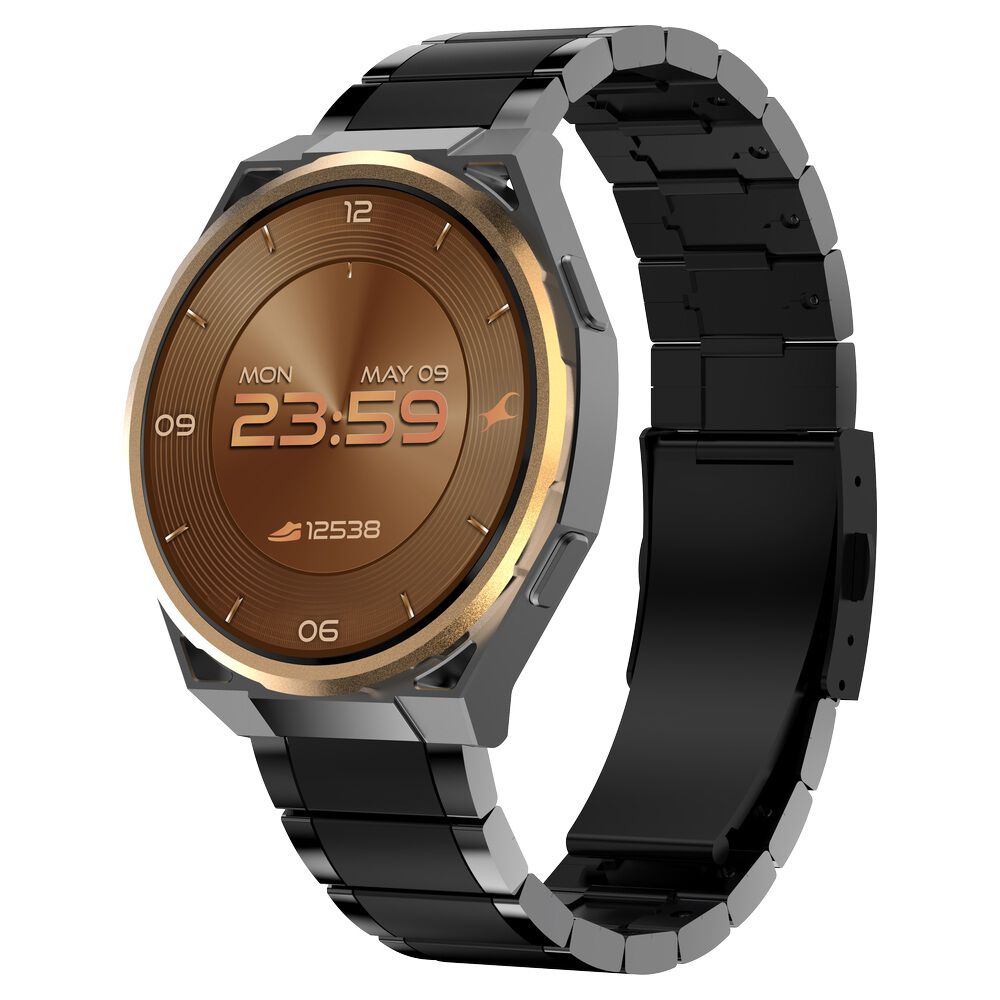 Fastrack Marvellous FX3 Smartwatch with 1.43" AMOLED Display, Metal Case & Strap, Additional Silicone Strap-picture-22
