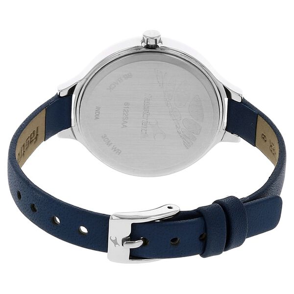 Fastrack Quartz Analog Bicolour Dial Leather Strap Watch for Girls - image number 3