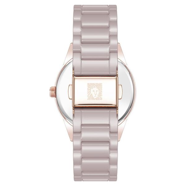 Anne Klein Quartz Analog Grey Dial Grey Metal Strap Watch For Women - image number 1