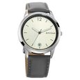 Titan Quartz Analog with Date Silver Dial Leather Strap Watch for Men - image number 0