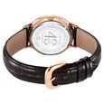 Titan 40 years Quartz Multifunction with Moon Phase Silver Dial Brown Leather Strap Watch For Women - image number 3
