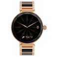 Titan Elixir with All 316L SS construction, 3.04 CM AMOLED Display, BT Calling, Skin Temperature Sensor, Womens Health