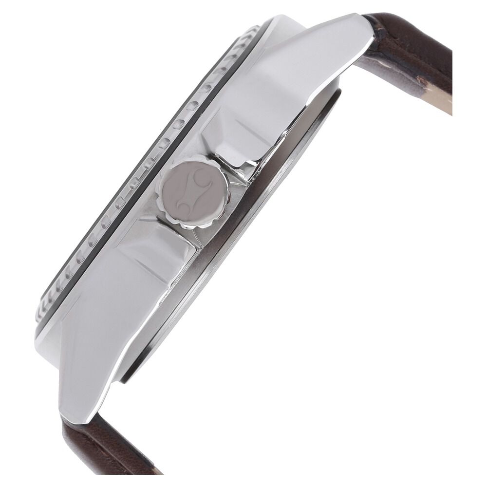 Fastrack Quartz Analog White Dial Leather Strap Watch for Guys