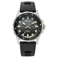 Titan Zero Hour Diver's 100m Analog with Black Dial Black FKM Strap Watch for Men - image number 0