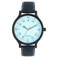 Fastrack Road Trip Quartz Analog Bicolour Dial Leather Strap Watch for Girls