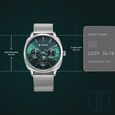 Titan Classique Suave Quartz Green Dial Silver Stainless Steel Mesh Strap Watch for Men - image number 2