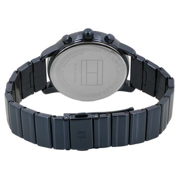 Tommy Hilfiger Quartz Multifunction Blue Dial Metal Strap Watch for Women