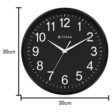 Titan Classic Colours Black - 30 cm x 30 cm