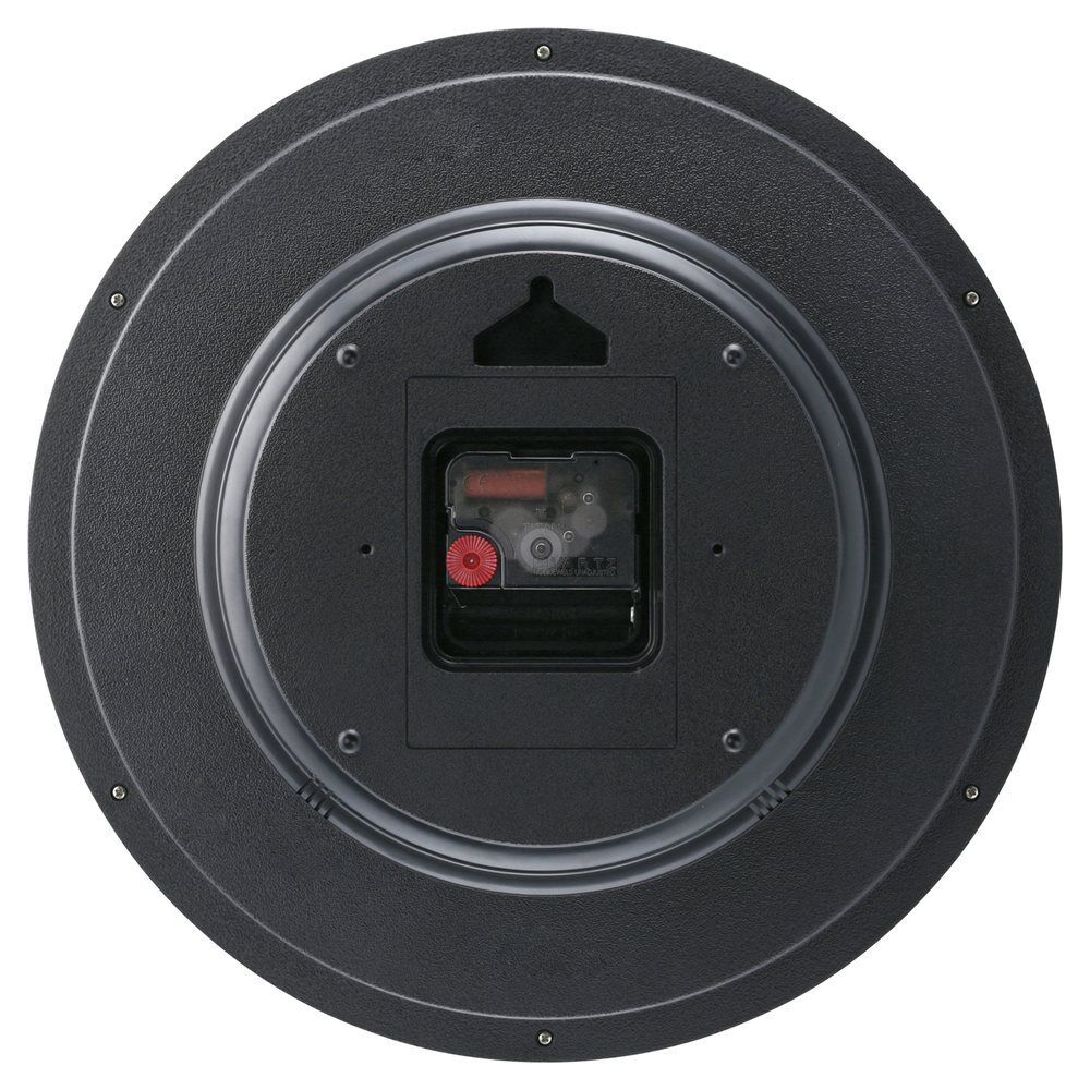 Buy Online Titan Contemporary Black Wall Clock with Silent Sweep Technology 30 cm x 30 cm Medium nsw0012pa01 Titan