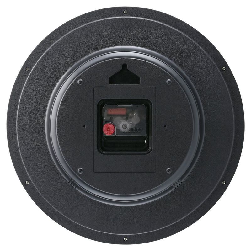 Buy Online Titan Contemporary Black Wall Clock with Silent Sweep