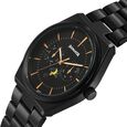 Sonata Festive Quartz Analog Black Dial Metal Strap Watch For Men - image number 2