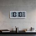 Titan Premium Digital Clock - Digital LCD Panel Battery Operated No Wires Modern Minimalist Design Decorative Wall Decor