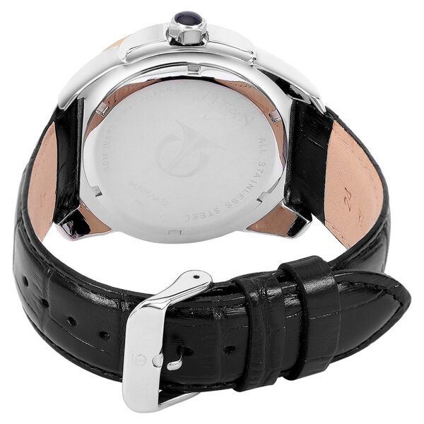 Titan Quartz Analog with Date Black Dial Watch for Men - image number 2