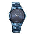 Titan Classique Slimline Blue Dial Quartz Analog with Date Stainless Steel Strap watch for Men - image number 1