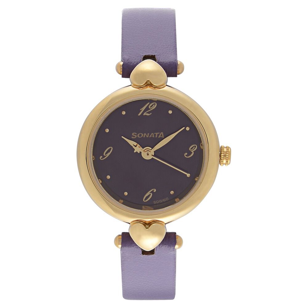 Sonata cheap purple watch