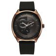 Fastrack Tick Tock Quartz Multifunction Green Dial Leather Strap Watch For Guys