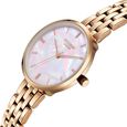 Poze By Sonata Quartz Analog Mother of Pearl Dial Rose Gold Stainless Steel Strap Watch For Women - image number 4