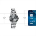 Sonata Poze Quartz Analog Grey Dial Silver Colour Stainless Steel Strap Watch For Women - image number 3