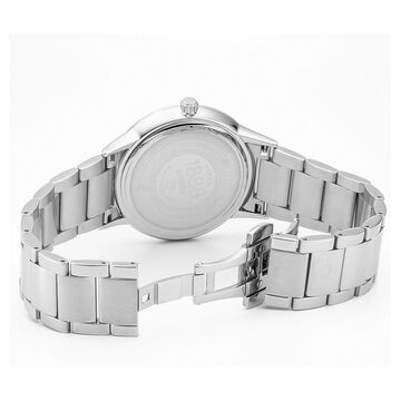 Roamer R Line Classic Quartz Analog with Date Blue Dial Silver Stainless Steel Strap Watch For Men