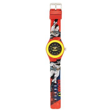 Zoop by Titan Justice League Quartz Analog Black Dial Polyurethane Strap Watch for Kids