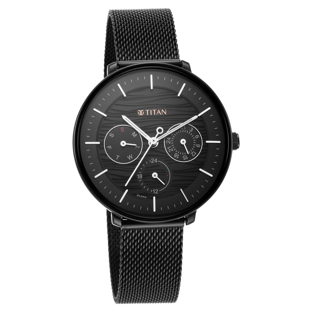 Buy Online Titan Women s Svelte Green Multi Function Watch with