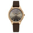 Titan Neo Quartz Analog Blue Dial Blue Leather Strap Watch For Women