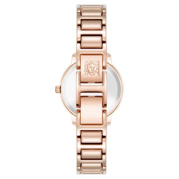 Anne Klein Quartz Analog Mother Of Pearl Dial Metal Strap Watch For Women