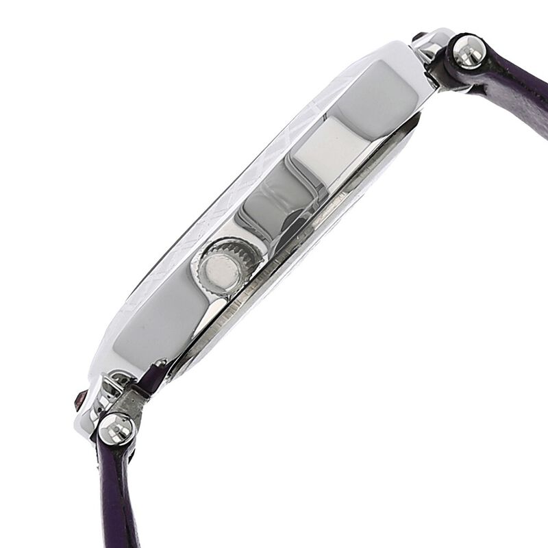 Sonata Quartz Analog Silver Dial Leather Strap Watch for Women - image number 2