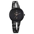 Fastrack Vyb Halo Quartz Analog Black Dial Metal Strap Watch for Girls - image number 2