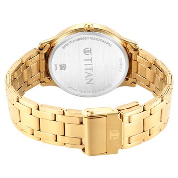 Titan Karishma Radiance Green Dial Analog Stainless Steel Strap watch for Men