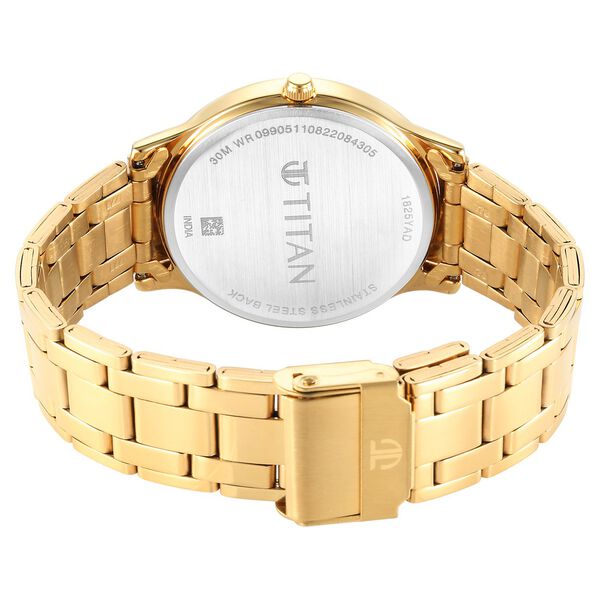 Titan Karishma Radiance Green Dial Analog Stainless Steel Strap watch for Men - image number 5