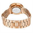 Fastrack Vyb Flare Quartz Analog Rose Gold Dial Metal Strap Watch for Girls - image number 5