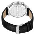 Police Quartz Multifunction Green Dial Black Leather Strap Watch For Men - image number 3