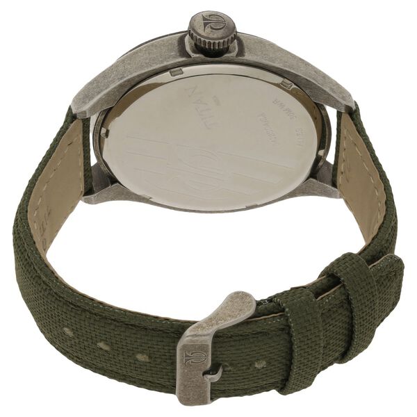 Titan Analog Green Dial Stainless Steel Strap watch for Men - image number 3