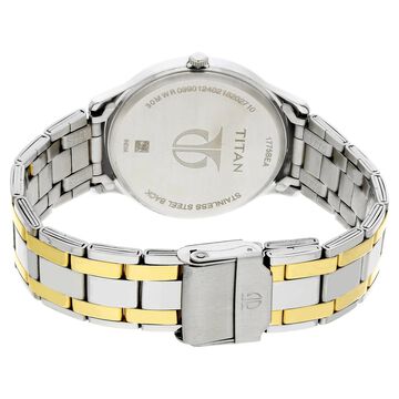 Titan Analog with Date Dial Stainless Steel Strap watch for Men
