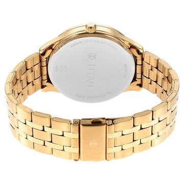 Titan Opulent Green Dial Quartz Multifunction Stainless Steel Strap watch for Men