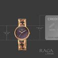 Titan Raga Sierra Quartz Analog Brown Dial Two Toned Metal Strap Watch For Women - image number 3