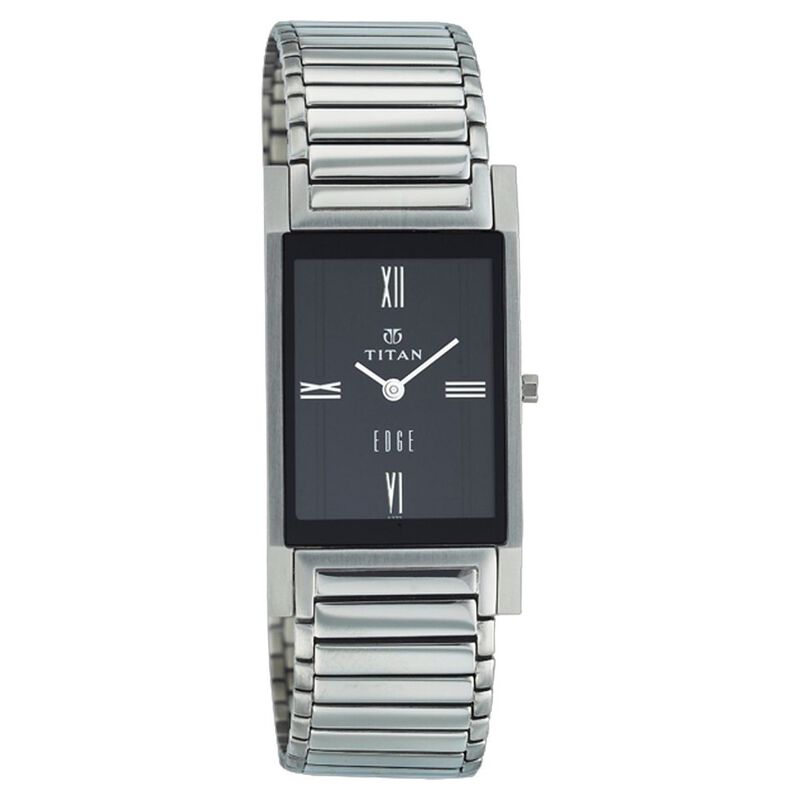Titan Quartz Analog Black Dial Watch for Men
