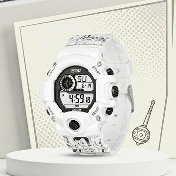 Zoop Chhota Bheem 2.0 Digital Unisex Watch For Kids With Black Printed Strap From House Of Titan