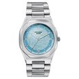 Poze Poze Quartz Analog Blue Dial Blue Metal Strap Watch For Men - image number 0