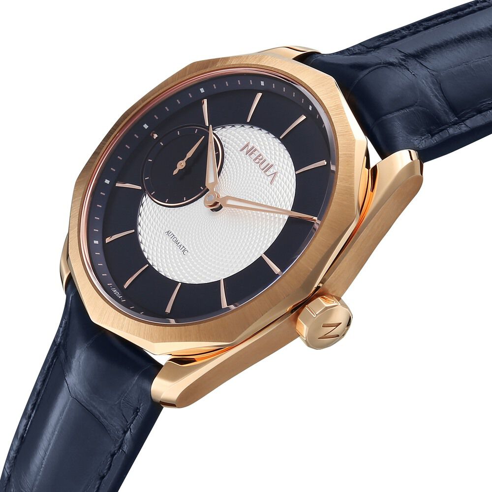 amn_god Buy Online Titan Nebula Genesis 18 KT Gold Automatic Bicolour Dial