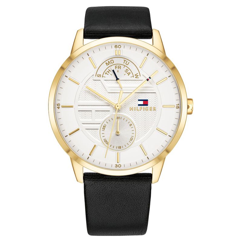 Tommy Hilfiger Quartz Multifunction White Dial Watch for Men