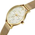 Sonata Festive Quartz Multifunction Silver Dial Metal Strap Watch For Women - image number 2