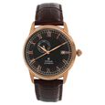 Titan Automatic White Dial Leather Strap Watch for Men