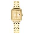 Tommy Hilfiger Quartz Analog Champagne Dial Golden Stainless Steel Strap Watch For Women - image number 0