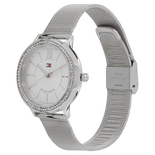Tommy Hilfiger Quartz Analog White Dial Stainless Steel Strap Watch for Women - image number 1