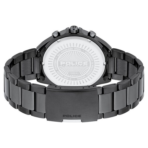 Police Quartz Multifunction Blue Dial Metal Strap Watch for Men - image number 2