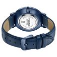 Poze By Sonata Quartz Analog Blue Dial Blue Leather Strap Watch For Men - image number 6