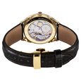 Titan 40 years Slim Mechanical White Dial 18 KT Gold Case With Leather Strap Watch For Women - image number 3